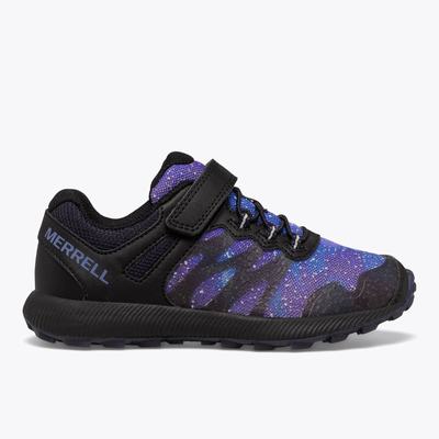 Merrell Nova 2 Glow-in-the-Dark Sneaker Sneakers Barn Blå (SE371245)